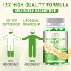 2 Pack Liposomal 3000mg Magnesium Malate Gummies Supplement,Complex Creatine Monohydrate,Folate, Active B12 & D3, L-Theanine & CoQ10, for Stress Relief,Methylation, Energy, Muscle & Calm view 2