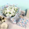100 Sheets Watercolor Hydrangea Tissue Paper, Pastel Floral Bow Patterns Wrapping Paper for Birthday DIY Crafts Wedding Baby Shower Party Supplies, 13.8 x 19.7 Inch (Hydrangea) view 3
