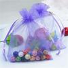 10Pcs Organza Jewelry Packaging Bag Wedding Party Goodie Packing Favors Pouches Drawable Bags view 1