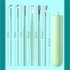 2025 New Earwax Cleaner Tool Set, Stainless Steel Spiral Ear Cleaning Kit with 6PCS Spring Ear Wax Removal Tools, Portable Manual Ear Cleaner Pick Set with Storage Box for Men and Women view 2