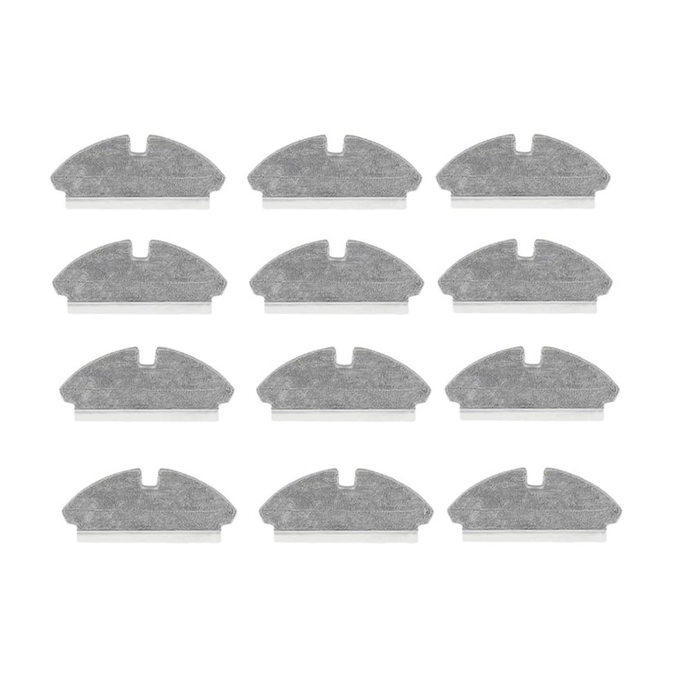 12 PcsCompatible for Mova M1 / Compatible for Trouver M1 Robot Vacuum Cleaner Mop Cloth
