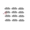 12 PcsCompatible for Mova M1 / Compatible for Trouver M1 Robot Vacuum Cleaner Mop Cloth view 4
