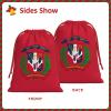AHUNARLOP Coat of arms of the Dominican Republic Christmas Gift Bags, Santa Wrapping Bags, Xmas Presents Bag With Drawstring, Holiday Party Favors Birthday & Christmas Gift (Large Medium Small) view 2