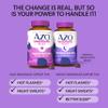 AZO Menopause Relief Gummies Daytime & Nighttime Bundle (60 Ct) EstrogenFree Support for Hot Flashes, Night Sweats & Better Sleep, Menopause Symptom Relief for Day and Night* view 2
