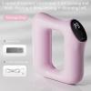 Yoga Ring Massager, Multifunctional Portable Full-Body Electric Fascia Ring, with Adjustable 3 Modes & 5 Levels of Intensity Massage for Fat Burning and Shaping(Pink+Blue) view 2