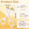 Classicseali Contacts Applicator Tool,Contact Lenses Applicator Tool with Contacts Helper Insert/Remover, Tweezers, Eye Opener for Soft Contact Lens Applicators Tool view 2