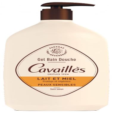 Bath and Shower Gel for Sensitive Skin Milk and Honey 1L