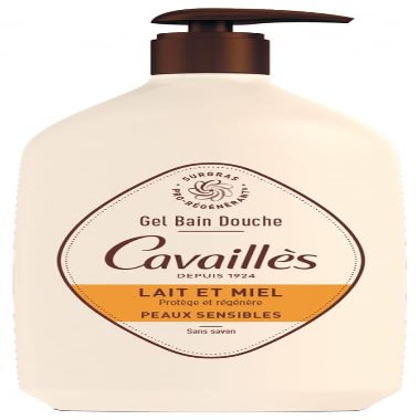 Bath and Shower Gel for Sensitive Skin Milk and Honey 1L