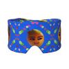 Smiley Yellow Pear Sleep Eye Mask for Women Men Blocking Light Travel Blindfold 2 in 1 Ear Mask and Blindfold view 1
