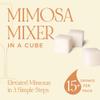 Teaspressa Luxe Mixer Cube - Apple Cider Mimosa Delicious Spiced Apple Cider Cocktail Mimosa Flavor Infused Drink Mixer Cubes Kosher Gluten-Free Bar Quality Champagne Experience No Mess Makes 30 Drinks Great for Gifting, Hosting & Trave view 2