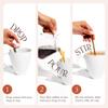 Teaspressa Luxe Mixer Cube Flavored Coffee & Tea Sugar Cubes Vegan, Gluten-Free, No Mess Easy Barista-Style Drinks at Home 30 Drinks Great Gift Idea (Crushed Candy Cone) view 4