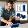 KAEDEK 2 pack Reading Glasses Retractable Case, Anti-Blue Light, Ultra Thin & Light, Phone Stand, Unisex (Gun&Gun, 125) view 4