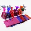 100 Pcs 6 x 9 Inch Cellophane Treat Bags Cello Party Favor Bags Christams Candy Gift Bag Plastic Snack Goodie Bag Sweet Goody Bags with Twist Ties for Thanksgiving Halloween Valentine's Day Purple view 2