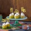 30 PCS Happy 15th Birthday Cupcake Toppers 15 Fabulous Fifteen Since 2011 Cupcake Picks Cheers to 15 Years Party Decorations for 15th Birthday Anniversary Party Cake Decorations Supplies Gold view 4