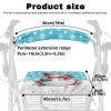 Viuacagoru Christmas Snowman Rollator Seat Cushion with Backrest Cover Removable WashableWalker Accessories view 4