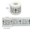 1 Pcs Christian Athletic Sports Tape 2in x 23ft Cotton Zinc Oxide White Bible Verse Wrist & Ankle Tape for Tennis, Baseball, Football, BoxingJesus Gift for Men & Women (1Pcs-White) view 4