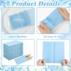 120 Pcs Light Blue Linen-Feel Paper Napkins with Built-in Flatware Pocket, Pocket Linen Napkins Prefolded Cloth Like Paper Napkins Bulk for Silverware Wedding Baby Shower Birthday Bridal Party view 4