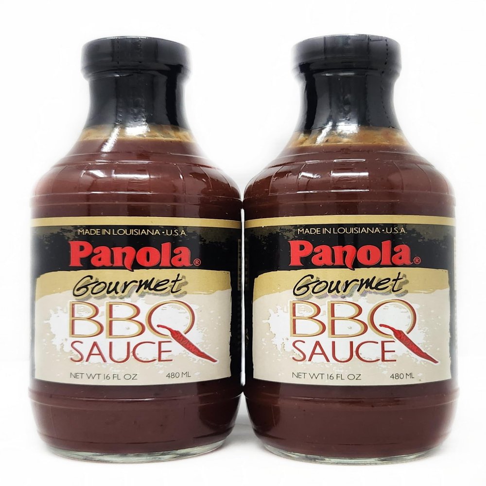 2 Pack of Gourmet Barbecue Sauce Panola 16oz Made in Louisiana