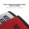 POWER DRAGON7mm WeightLifting Knee Sleeves (1 Pair) Knee Compression Sleeve Support for Squats, Powerlifting Fitness Training Professional Support Brace for Unisex (Black Red, XS) view 3