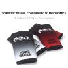 POWER DRAGON7mm WeightLifting Knee Sleeves (1 Pair) Knee Compression Sleeve Support for Squats, Powerlifting Fitness Training Professional Support Brace for Unisex (Black Red, XS) view 4