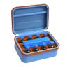 SHBC Insulin Vial Cooler Case with Ice Brick EVA Protective Organizer Fridge with Mesh Pocket for Diabetic Supplies, fits 8 Standard 10ml Vials, Shockproof and Portable for Travel, Work, Home, etc. view 1