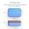 SHBC Insulin Vial Cooler Case with Ice Brick EVA Protective Organizer Fridge with Mesh Pocket for Diabetic Supplies, fits 8 Standard 10ml Vials, Shockproof and Portable for Travel, Work, Home, etc. view 2