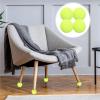 Precut Tennis Balls for Walkers 12pcs Tennis Balls Foot Precut Rubber Chair Covers Tables Chairs Soft Furniture Leg Fiber Protectors Cabinet view 2