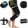 Hinged Knee Brace Adjustable Hinged Knee Brace Shoulder, Immobilizer for ACL, MCL and PCL Injury, Orthosis Stabilizer Protector,RightC(L) view 2