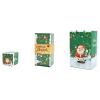 5 Packs Christmas Surprise Jump Box Gift Set, Pop Up Cash Box with Greeting Card, Gift Box & Bag, Santa Themed Christmas Party Supplies for Kids, Holiday Money Holder for Stocking Stuffers (Santa green,5PCS) view 1