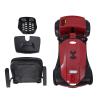 Mobility Scooters for Seniors & Adults 400 Lb Weight All Terrain,Heavy Duty 4-Wheel Powered Scooter,Foldable Mobile Disability Electric Wheelchair,Luxury Seat and Front Rear Led Lights,red view 3