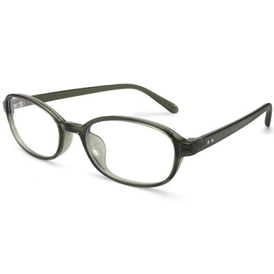 Dollger Small Oval Blue Light blocking Glasses for Women Men trendy Rectangle Anti Bluelight Blocker Glasses for computer screen use Green