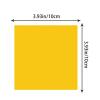100 Pcs Food Safe Metallic Foil Sheets Size 3.93x3.93 Inch Candy Wrappers For Chocolate Bars, Homemade Caramels, Bakery Treats, Lollipops & Gift Packaging (1(Size:Smooth surface,Color:Brown) view 2