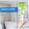 COOLHIYA 2pcs Glass Cleaning Wiper Tool with Water Spray Function Flexible Dual-Sided Squeegee for Shower Doors Car Windshields and Windows Multi-use Surface Cleaner for Bathroom and view 4