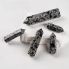 10pcs Large Snowflake Obsidian Crystal Point, 6 Faceted Hexagonal Prism Crystal Tower 2.76-3.9in, Natural Crystals and Healing Stones for Energy Healing, Meditation, Home Decor view 3