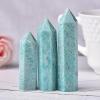 10pcs Large Amazonite Crystal Point, 6 Faceted Hexagonal Prism Crystal Tower 2.76-3.9in, Natural Crystals and Healing Stones for Energy Healing, Meditation, Home Decor view 4