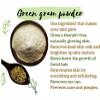 100gm Ayurvedic Homemade Green Gram/Moong Dal Powder for Removes Dead Skin Cells, Acne and Pimples, Improve Hair Strength view 2