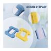 10Pcs Rubbing Mop Pads,Compatible For Hobot,298 Window Cleaning Robot Accessories Rag Microfiber Material Wet Cleaning Dry Easy To Replace view 2