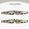 Mid-Century Modern Art Cat Sleep Eye Mask for Women Men Blocking Light Travel Blindfold 2 in 1 Ear Mask and Blindfold view 2