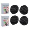 NineLife Basics 2 Box Heel Pad Set Soft Cloth Breathable Non Slip Comfortable Portable Foot Pad Set view 1