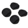 NineLife Basics 2 Box Heel Pad Set Soft Cloth Breathable Non Slip Comfortable Portable Foot Pad Set view 4