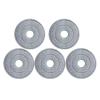 1-10pcs Round MOP Head Cloth Spin Wring For Cleaning Floors Pad Home Replacement Universal Accessories 360 Rotating Barrel Towel(5pcs gray) view 1