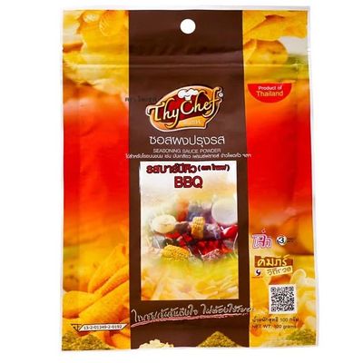 BBQ Flavored Seasoning Powder - Smoky & Savory Kick for French Fries, Popcorn & Meats 100g