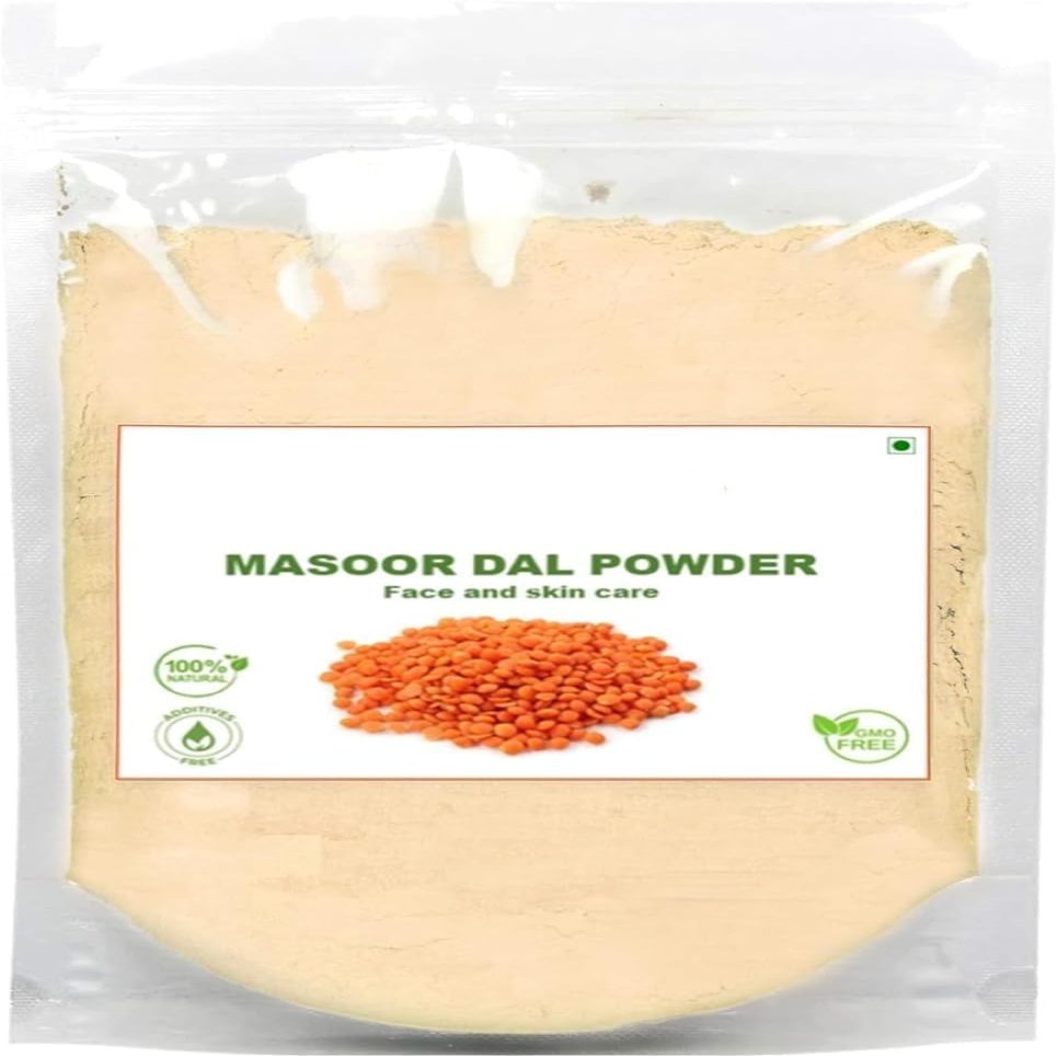 Masoor Dal Face wash Powder, Red Lentil Powder (1000 Grams / 1 Kg)