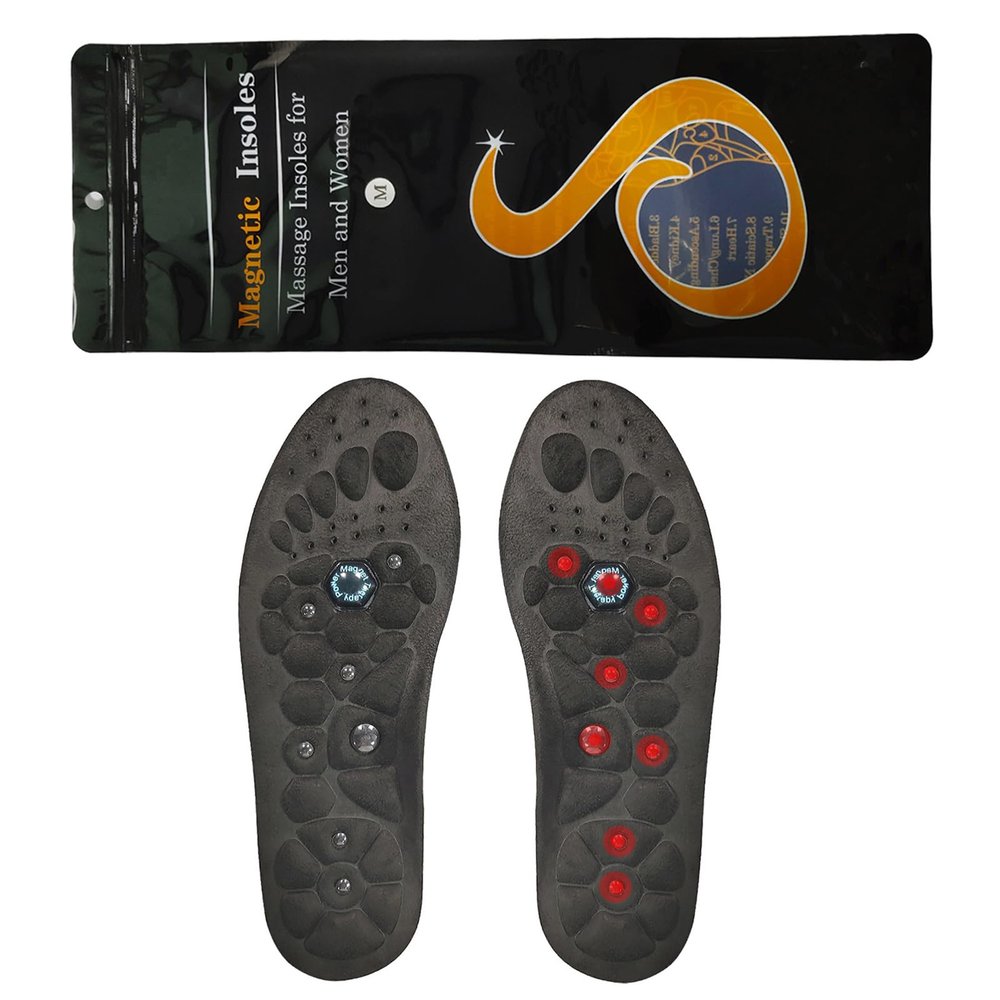 1 Pair Insoles Massage Acupressures for Men and Women Foot Health Care