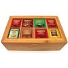 Twinings Tea Sampler Collection 80 Tea Bags, 20 Flavours/Assorted Tea, Gift Set in Decorative Bamboo Box Wooden Organizer Tea Chest Included Ideal for Home, Office, Family & Friends (Bamboo Box) view 1