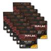 12-Pack (Bulk Size) Halal Bites Mango Habanero Flavor Beef Jerky, Organic Grass-Fed Beef, Naturally Smoked, Infused with Honey & Black Cumin Seed view 1