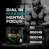 HOSSTILE Hosstility Amped High Stim Pre-Workout Extreme Energy & Focus, 450mg Caffeine, Nootropics, Pumps, Power, Endurance, Sour Gummy, 40/20 Servings view 4