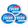 GRINDS Focus Pouches - Naturally Flavored with Nootropic Ingredients - Contains Alpha GPC and L-Theanine, Sugar-Free - 3 Pack, 18 Pouches Per Can - Blue Raspberry view 1