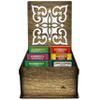 Twinings Tea Bag Sampler Variety with Walnut Wooden Organizer Tea Chest (36 Tea Bags) 6 Different Popular Flavors, Gift for Tea Lovers: Women, Men, Mom, Dad, Family, Friends, Couples view 1