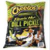 Cheetos Flamin' Hot Dill Pickle Crunchy Cheese Flavored Snacks Chips 28.8oz - 1 JUMBO bag view 1